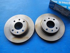 Disques de freins avant Breco pour Citroën Visa 1.6 Gti 85->88, 205 1.3 Rallye,