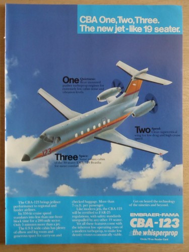 1988 pub avion embraer fama - pub,