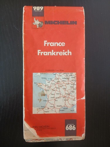 Carte routière michelin - carte,