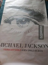 , Michael Jackson, Invincible PROMO  2001.RARE Poster
