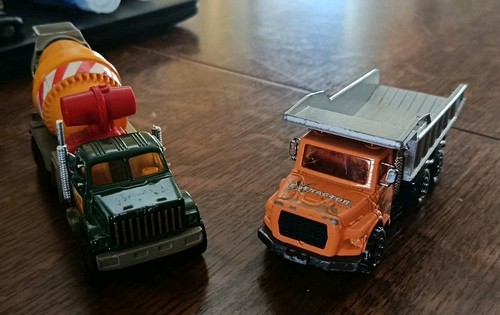 Majorette camions chantier - chantier,