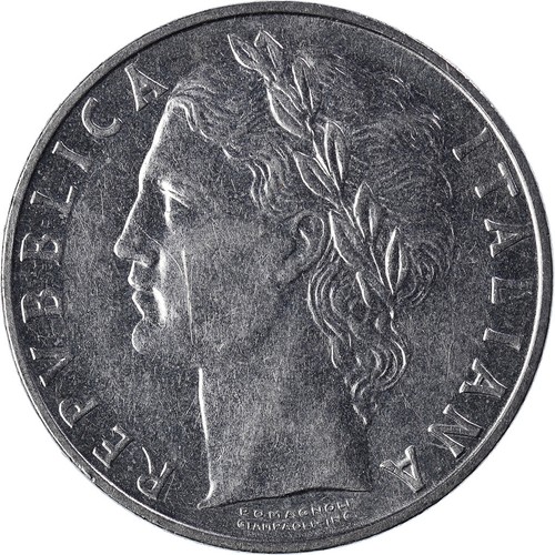 929766 monnaie italie 100 - monnaie,, italie,