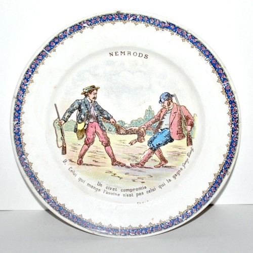Sarreguemines assiette - sarreguemines,