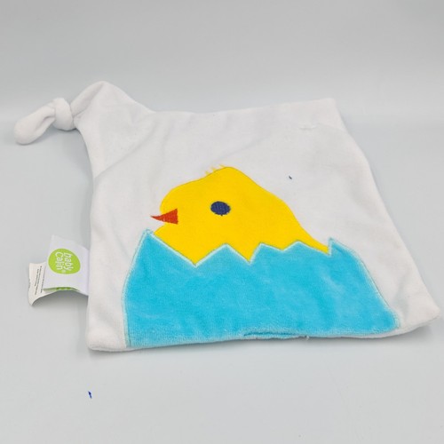 Doudou plat carré blanc