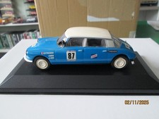 CITROEN DS 21 RALLYE . 1/43 .ALTAYA BOITE VITRINE