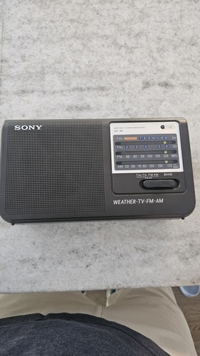 Sony icf portable radio - portable,