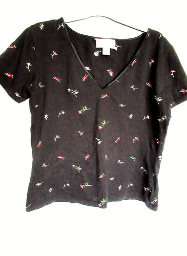 Tee shirt noir - noir, à