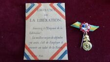 EMPRUNT DE LA LIBERATION POILU WW1 EPINGLETTE MEDAILLE MILITAIRE LOT 7