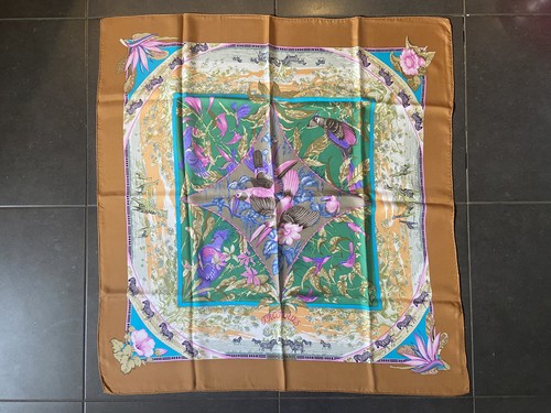 Foulard hermès soie - en,