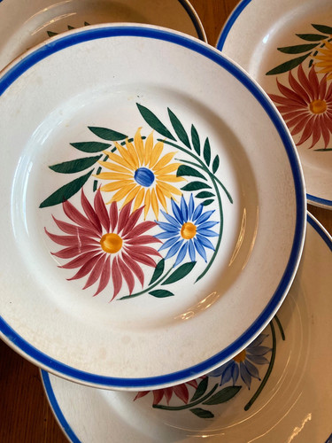 Lot assiettes plates - lot, de