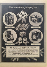 Agfa Karat-Isolette-Box-Billy R. Publicité 1939 Caméscope 1 Page