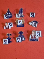 Lot Pins pin's Pastis 51