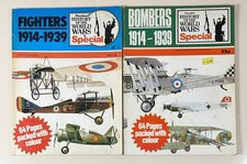 Lot Phoebus/ Purnell's History World Wars Fighters 1914-1939 + Bombers 1914-1939