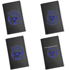 Etui Porte carte grise cuir