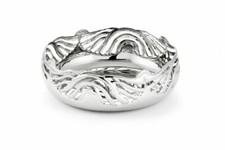 Bol Rond Style Perforé Argenté Argent Sheffield