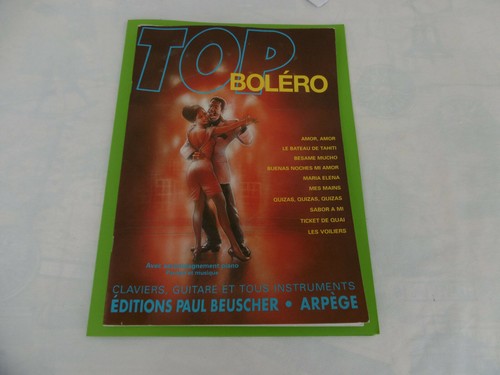 Partition top bolero - partition,