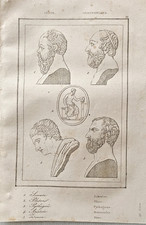 GRAVURE  GRECE " SOCRATE-