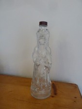 bouteille ancienne style Legras, Père Noël 31 cm B Serres Toulouse parfait état