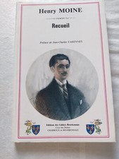 Recueil de poésie Henri Moine