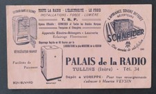Buvard PALAIS DE LA RADIO TSF frigo Brandt TULLINS VOREPPE ISERE 2