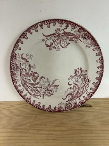 Anciennes assiette plates - anciennes,