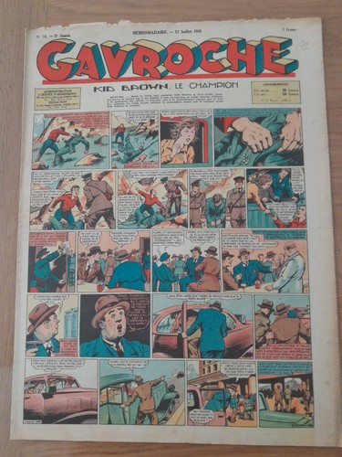 Rare gavroche hebdomadaire - ,