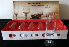 6 FLUTES A CHAMPAGNE CRISTAL D