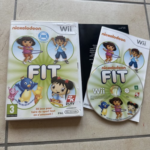 Jeu wii nickelodeon fit - nickelodeon,