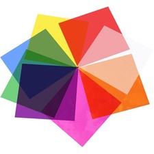 Cellophane colorée, 200