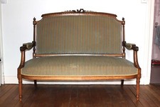 canapé 3 places neo louis XVI