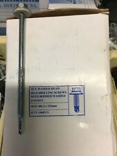 VIS AUTOFORANT BARDAGE TOLE  125MM POUR DANS LE FER EN TOITURE