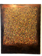 Pierre Mantra  - grande huile sur toile de 1981