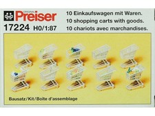 PREISER 10 chariots de