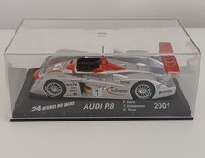 Miniature IXO Altaya 24h du Mans AUDI R8 2001 Metal Diecast 1/43e