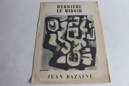 Jean bazaine derrière - bazaine, le