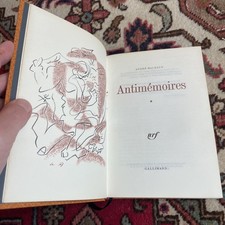 ANDRÉ MALRAUX ANTIMÉMOIRES