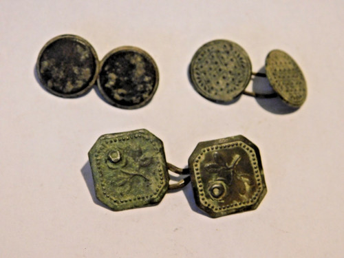 Lot paires boutons de - 3,