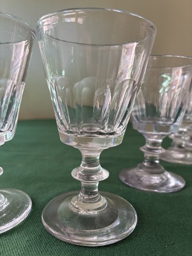 Lot verres vin - lot, blanc