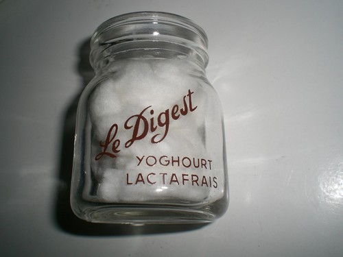 Ancien pot yaourt - pot,