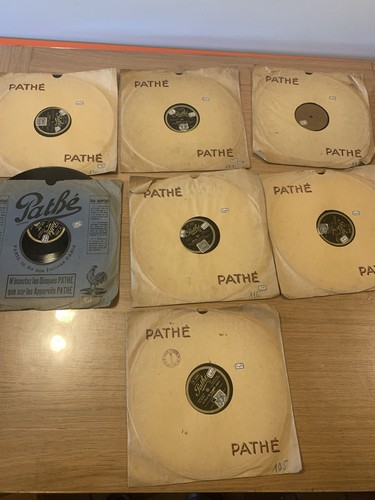 Lot disques cire pour - disques,