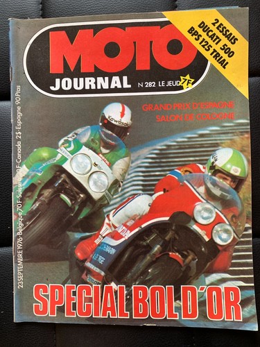 Moto journal 282 du - journal,