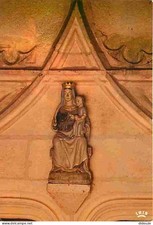 21 - Fain les Moutiers - Portail de l'Eglise - Vierge en bois - Art Religieux -