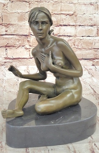 Statue sculpture bronze style - statue,