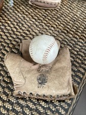 baseball Gant plus Balle Années 1950