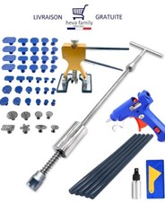 Kit Complet Outils de Débosselage Carrosserie sans Peinture Auto Ventouse NEUF