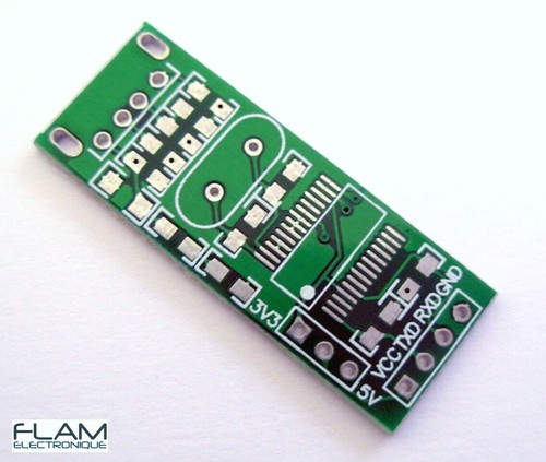 Plaque pcb usb rs232 - pcb,