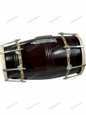 Traditionnel Musical Instrument Musical Dholak de Course Selle Avec Housse