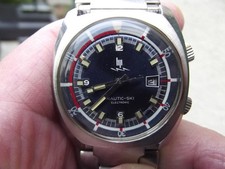 ancienne lip nautic -  sky électronic fonctionne pile neuve dateur