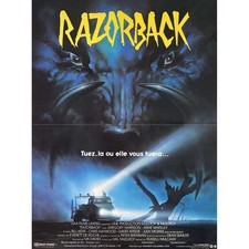RAZORBACK French Movie Poster  - 15x21 in. - 1984 - Russell Mulcahy, Gregory Har