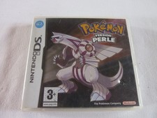 DS POKEMON VERSION PERLE ATTENTION PAS DE JEU UNIQUEMENT BOITIER  NOTICE
